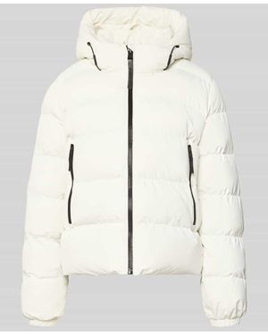 Superdry Regular Fit Jacke in Stepp-Optik - Natur