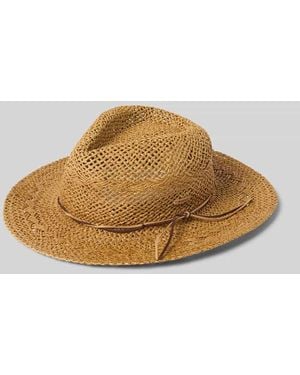 Barts Strohhut mit Label-Detail - Natur