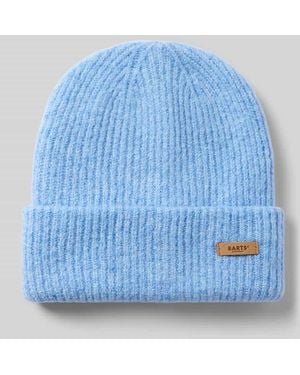 Barts Beanie mit Label-Patch Modell 'Witzia Beanie' - Blau