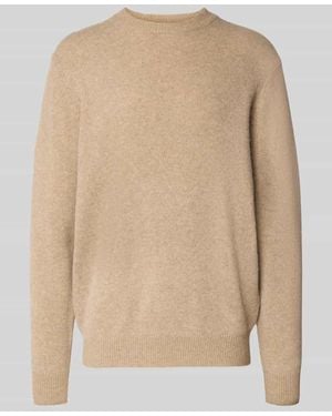 ANNARR Pullover aus Merinowolle Modell 'RAGI' - Natur