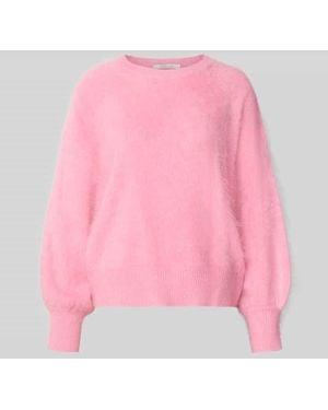 Herzen's Regular Fit Pullover aus Kaschmir-Mix mit Woll-Anteil - Pink