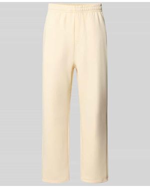 Urban Classics Straight Fit Sweatpants aus Baumwoll-Mix mit Eingrifftaschen - Natur