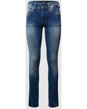 Blue Monkey Slim Fit Jeans Mit Stretch-Anteil - Blau