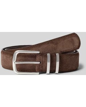 Tom Tailor Gürtel aus Wildleder - Braun
