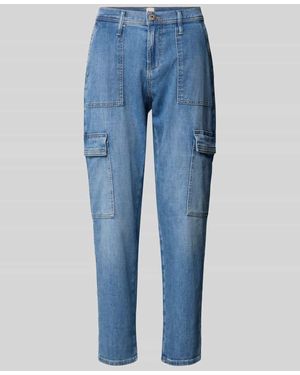 Brax Jeans mit Cargotaschen Modell 'MILEY' - Blau