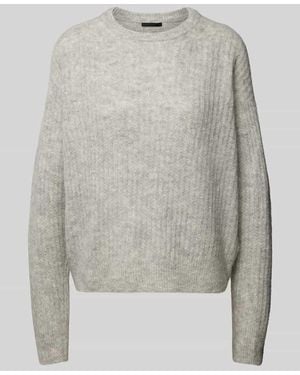 DRYKORN Strickpullover Aus Alpaka-Mix Modell 'Doanie' - Grau