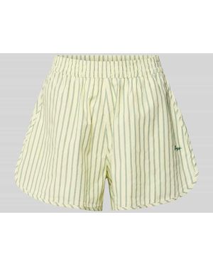 BOSS Regular Fit Shorts aus reiner Baumwolle Modell 'C_TIPLYNA' - Mehrfarbig