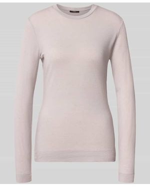 Windsor. Longsleeve aus Lyocell-Mix mit Rundhalsausschnitt - Pink