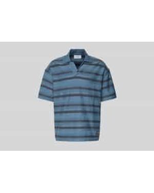 Maison Kitsuné Poloshirts - Blauw