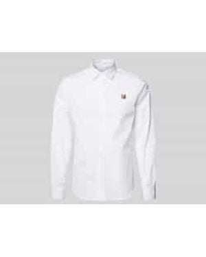 Maison Kitsuné Casual Overhemden - Wit