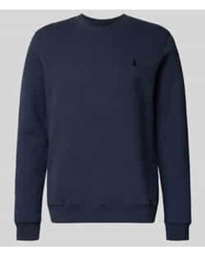 ARMEDANGELS Regular Fit Sweatshirt Van Puur Katoen, Model 'Baaro Fleece' - Blauw
