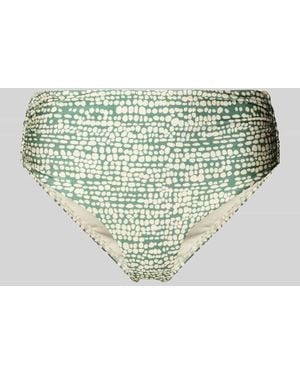 Barts High Waist Bikini-Slip mit Raffungen Modell 'Cascis' - Grün