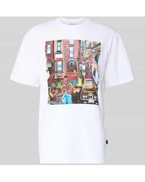 Karlkani T-Shirt mit Motiv-Print - Weiß