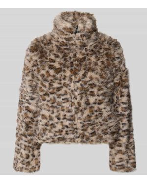 Noisy May Jacke aus Kunstfell Modell 'JENNIFER' - Braun