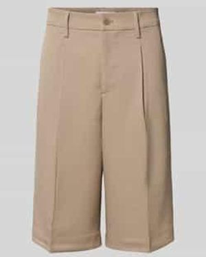 Only & Sons Loose Fit Chinobermuda Met Viscose - Naturel