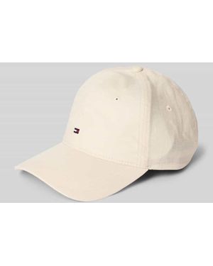 Tommy Hilfiger Basecap aus reinem Leinen - Natur