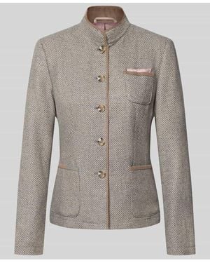 White Label Blazer mit Woll-Anteil - Grau