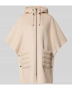 Comma, Jack Met Viscose En 1/2-Mouwen - Naturel