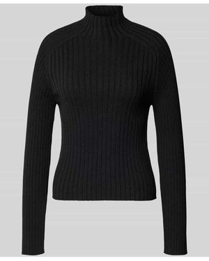 Marc O' Polo Turtleneck mit Mock Neck - Schwarz