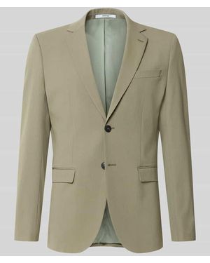 SELECTED Slim Fit Sakko mit Viskose-Anteil Modell 'LIAM' - Grün