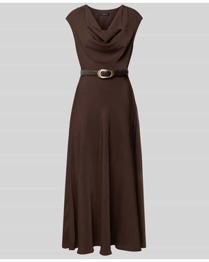 Forever New Abendkleid mit Taillengürtel Modell 'Estelle' - Braun