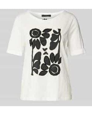 Ouí T-Shirt Met Siersteentjes - Wit