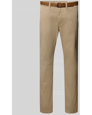 Tom Tailor Slim Fit Chino aus Baumwoll-Mix - Natur