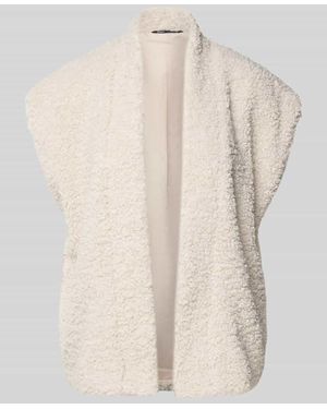 ONLY Relaxed Fit Weste in Teddyfell-Optik Modell 'NAYA' - Natur