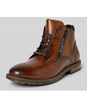 Bugatti Boots aus Leder Modell 'Lobo Comfort' - Braun