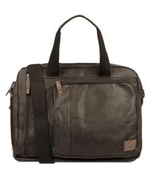 Camel Active Laptoptas Met Labelpatch - Zwart