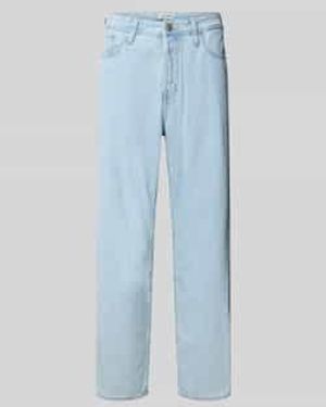 Jack & Jones Baggy Fit Jeans Met 5-Pocketmodel, Model 'Alex' - Blauw