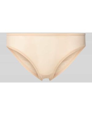 Hanro Slip mit elastischem Bund Modell 'SmoothIllusion' - Natur