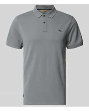 Camel Active Regular Fit Poloshirt - Grijs