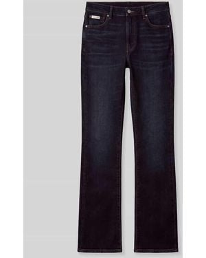 Calvin Klein Bootcut Fit Jeans aus reiner Baumwolle mit Dark Wash - Blau