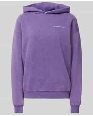 Colourful Rebel Oversized Hoodie Met Capuchon - Paars