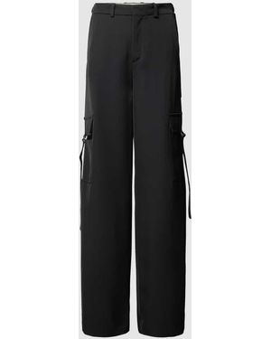 DRYKORN Hose mit aufgesetzten Taschen Modell 'YOUNG' - Schwarz