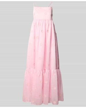 Suncoo Paris Midikleid aus Lyocell-Mix Modell 'Cherish' - Pink