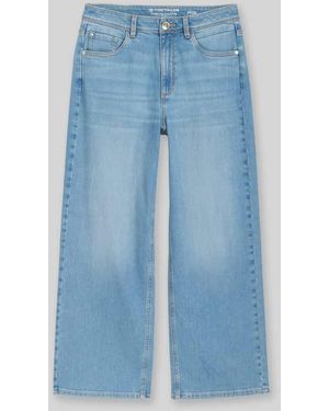 Tom Tailor Regular Fit Jeans Modell 'TTNELMA CULOTTE' - Blau
