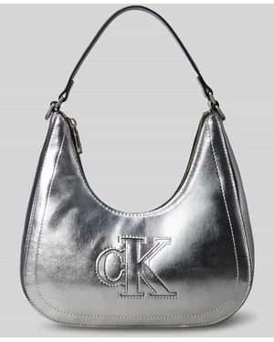 Calvin Klein Umhängetasche mit Logo-Detail - Grau