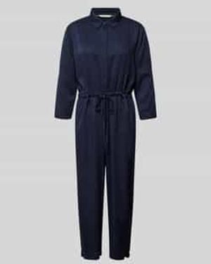 Tom Tailor Jumpsuit Met Tunnelkoord - Blauw