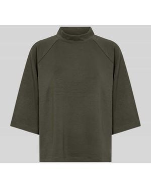 Soya Concept Loose Fit Sweatshirt aus Modal-Mix Modell 'BANU' - Grün