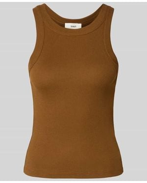 Ba&sh Tanktop mit Rundhalsausschnitt Modell 'CYNDA' - Braun