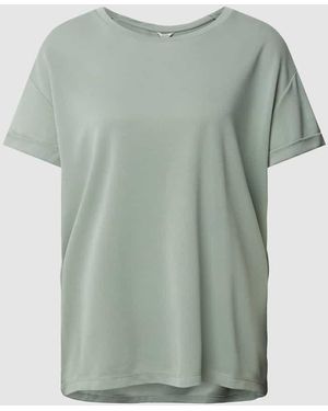 Mbym T-Shirt mit Rundhalsausschnitt Modell 'Amana' - Grün