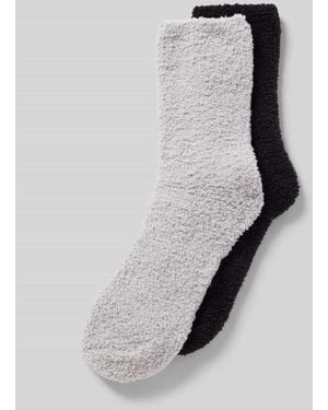 Camano Socken Aus Teddyfell Im 2Er-Pack - Grau