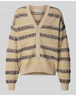 JAKE*S STUDIO MEN Gebreid Jack Met V-Hals - Naturel