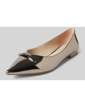 Marc Cain Ballerinas Mit Label-Applikation - Schwarz