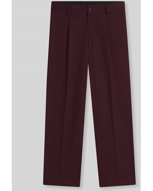 HUGO Modern Fit Anzughose mit Viskose-Anteil Modell 'Flips251X' - Lila