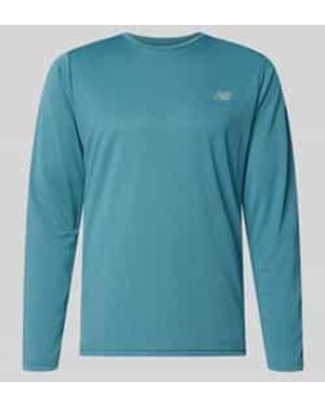 New Balance Sportshirt Met Lange Mouwen - Blauw