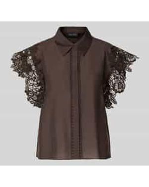 Cph Muse Blouses Korte Mouw - Bruin