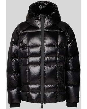 DSquared² Regular Fit Daunenjacke mit Tunnelzug - Schwarz